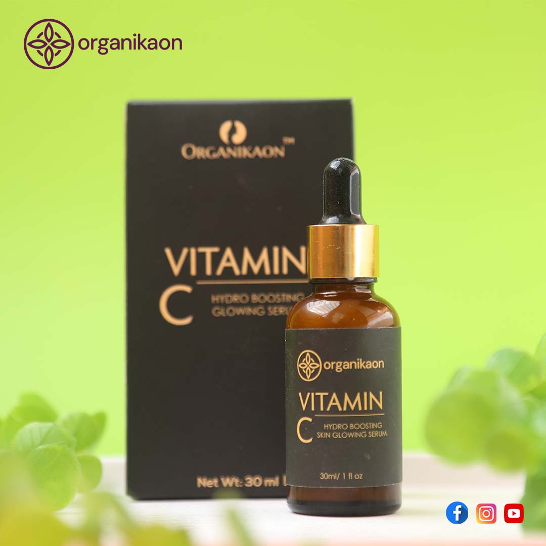 Organikaon Vitamin C Serum For Bright & Younger Skin! (Hydro Boosting) 30ml